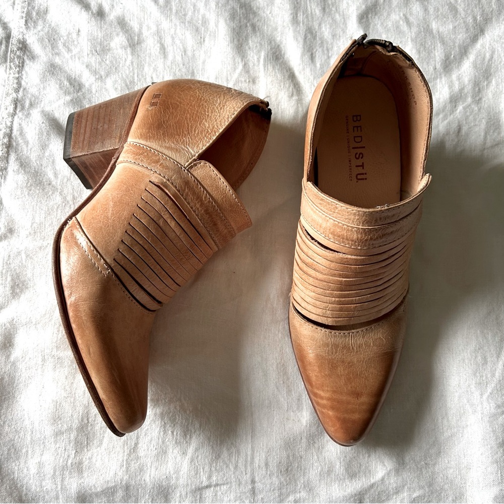 Bed Stu Trough Ankle Bootie Size 8